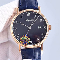 ブレゲ 偽物 クラシック シリシオン メンズ 38 mm 時計 2色 buu94465