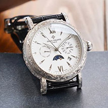パテックフィリップ スーパーコピー グランドコンプリケーション レリーフ腕時計 2色 約42mm paq31008