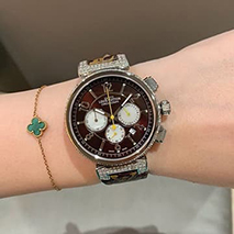 ルイヴィトン 偽物 タンブール クロノグラフ 41mm vus80570